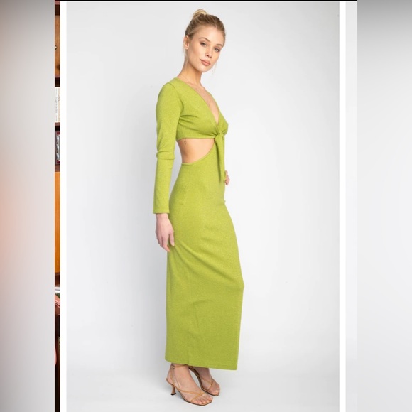 Resa Shimmer Maxi Dress - Picture 3 of 8